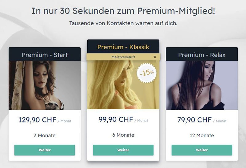 Kosten und Premium-Mitgliedschaft bei C-Date